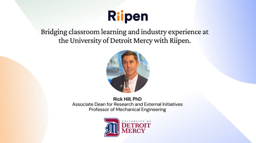 Bridging classroom learning and industry experience at the University of Detroit Mercy with Riipen.