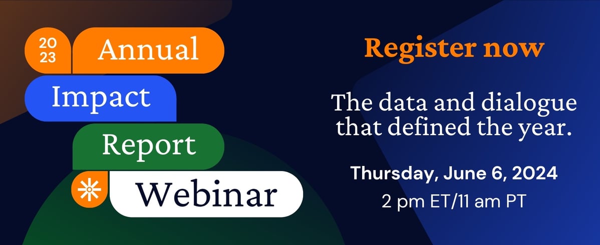 2023 Annual Impact Report Webinar