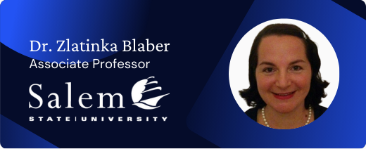 Dr. Zlatinka Blaber, Salem State University