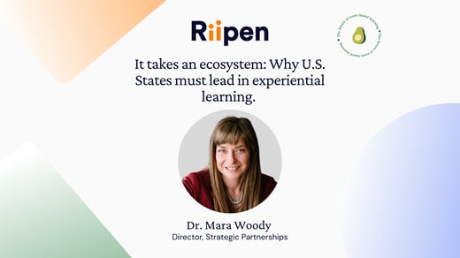 It takes an ecosystem: Why U.S. States must lead in experiential learning.