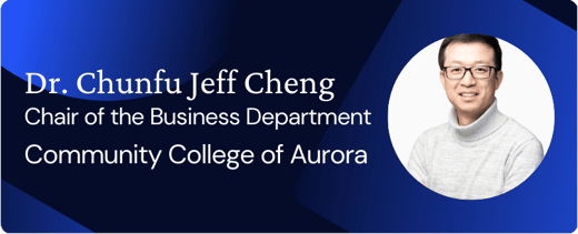 Meet Dr. Chunfu Jeff Cheng, Chair of the Business Department at the Community College of Aurora.
