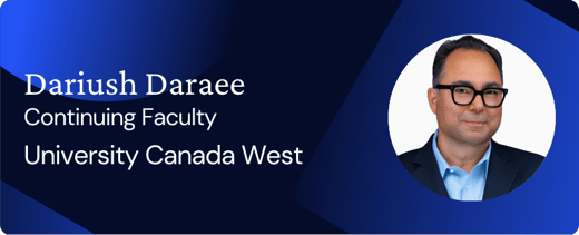 Meet Dariush Daraee, Continuing Faculty at University Canada West.