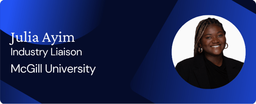 Meet Julia Ayim, Industry Liaison – Masters of Management in Analytics, at McGill University.