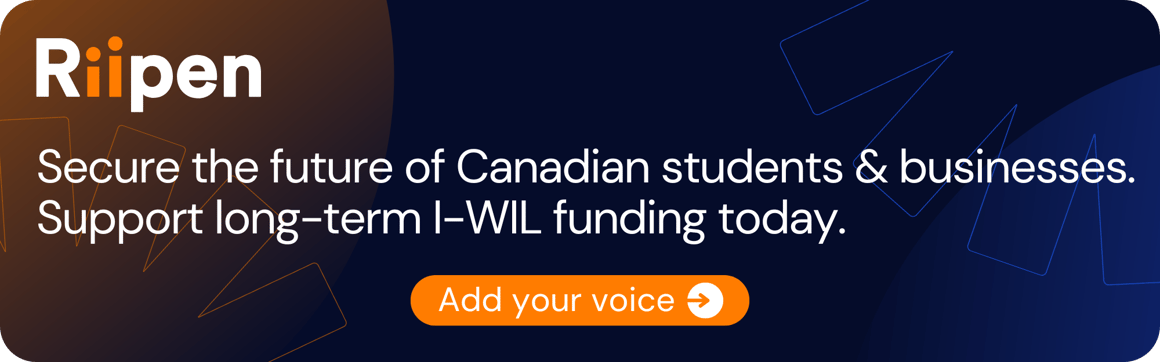 Secure the future of Canadian students & businesses. Support long-term I-WIL funding today.